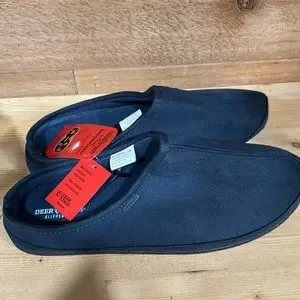 DEER STAGS WHEREVER UNISEX IN MARINE BLUE Deer Stags Wherever Unisex Slipper in Marine Blue – DeerStags main image 3